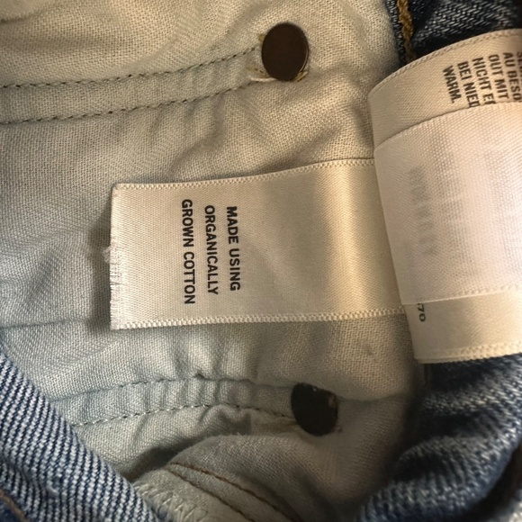 Agolde Toni Mid Rise Straight Jeans 27 - Picture 8 of 8